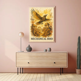 Mechanical Bird Poster
