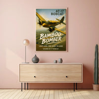 Cessna AT-17 Bobcat Bamboo Bomber Poster