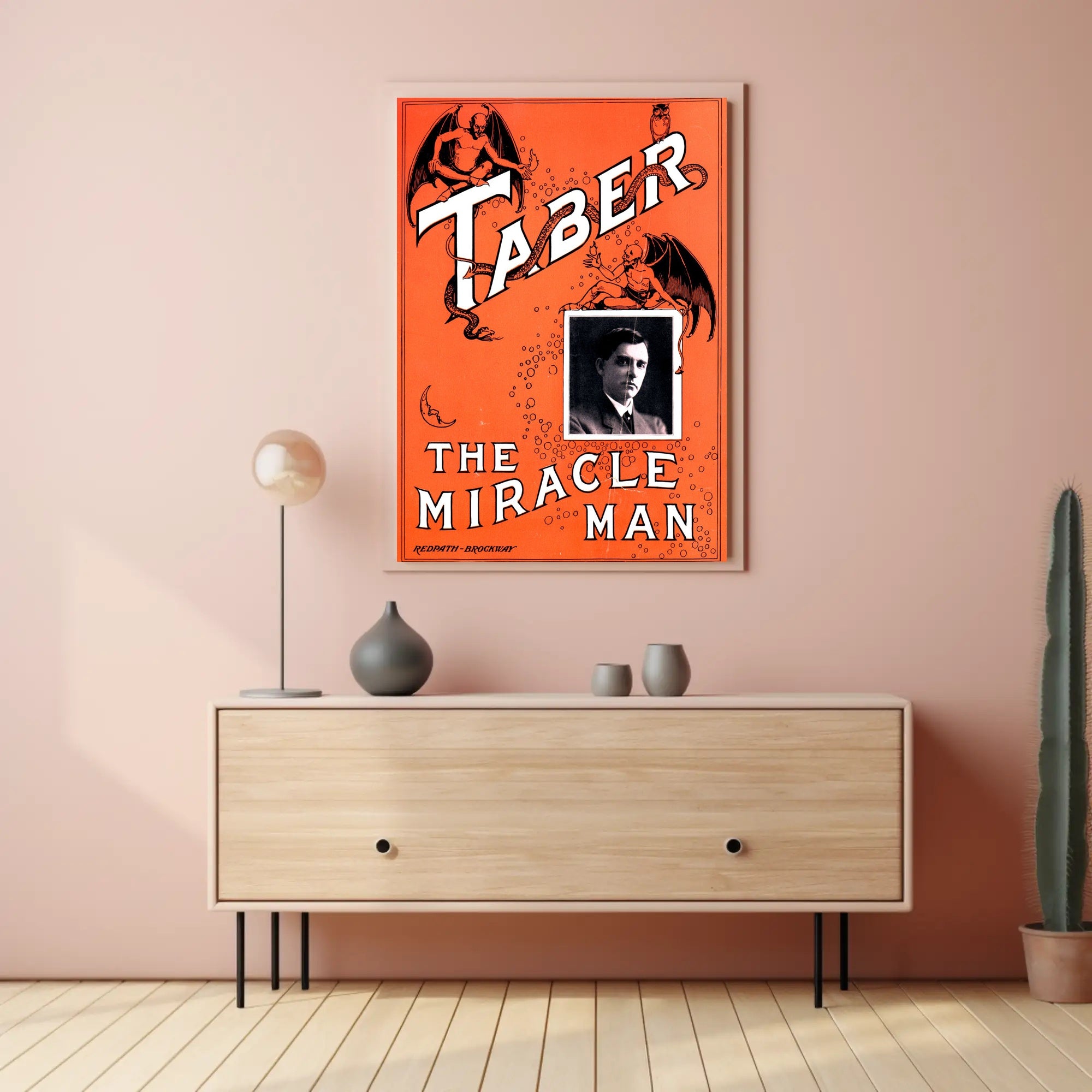 The Miracle Man Vintage Magic Poster - Cultural or Heritage Poster