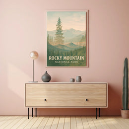 Rocky Mountain National Park Poster