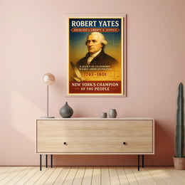 Robert Yates Advocate of Liberty & Justice Poster
