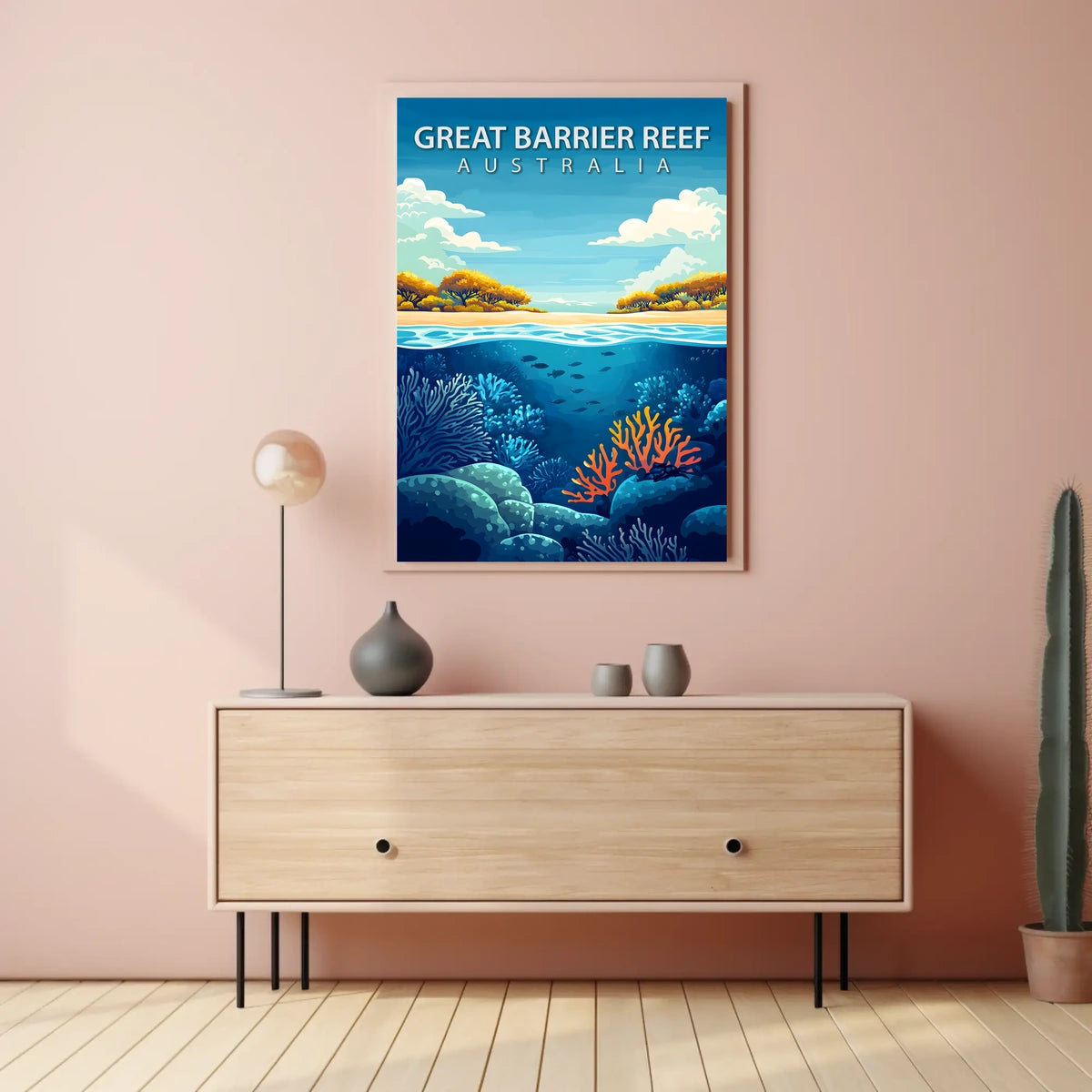 Great Barrier Reef Australia Poster