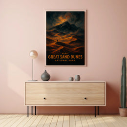 Visit Great Sand Dunes National Park Poster