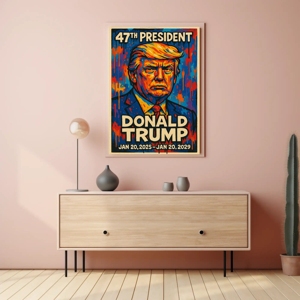 Donald Trump Vision of Leadership Poster