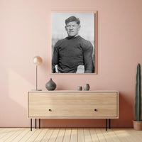 Vintage Athlete Portrait Poster