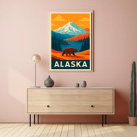 Alaska Wilderness Poster