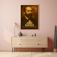 James Garfield 20Th President Poster