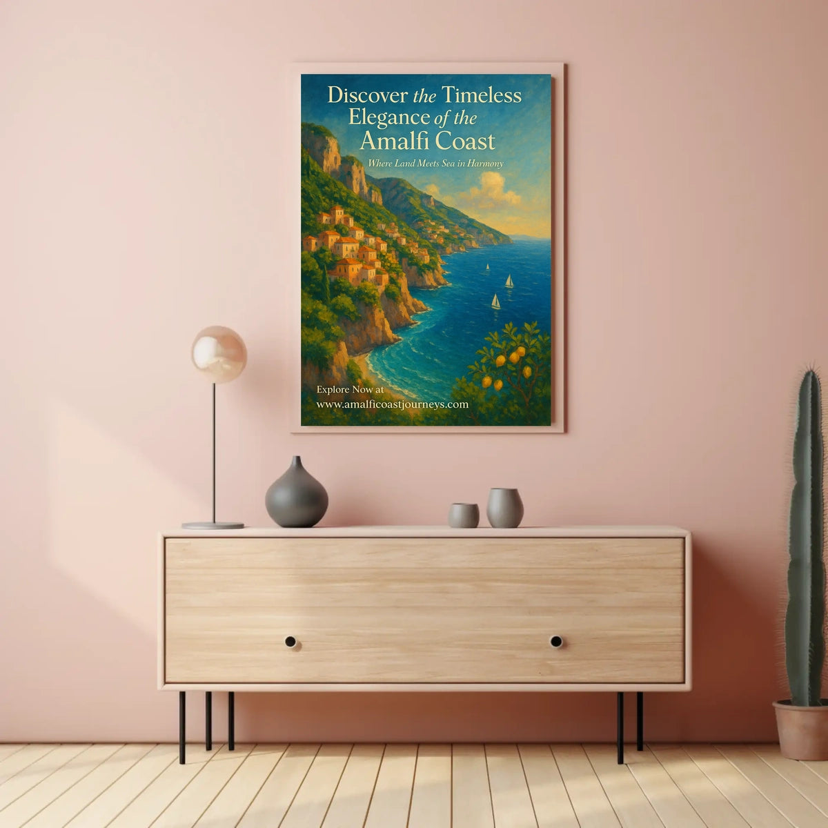 Discover the Timeless Elegance of the Amalfi Coast Poster