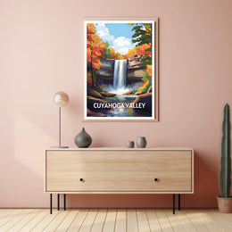 Cuyahoga Valley National Park Waterfall Poster