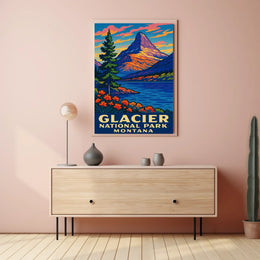 Glacier National Park Montana Poster