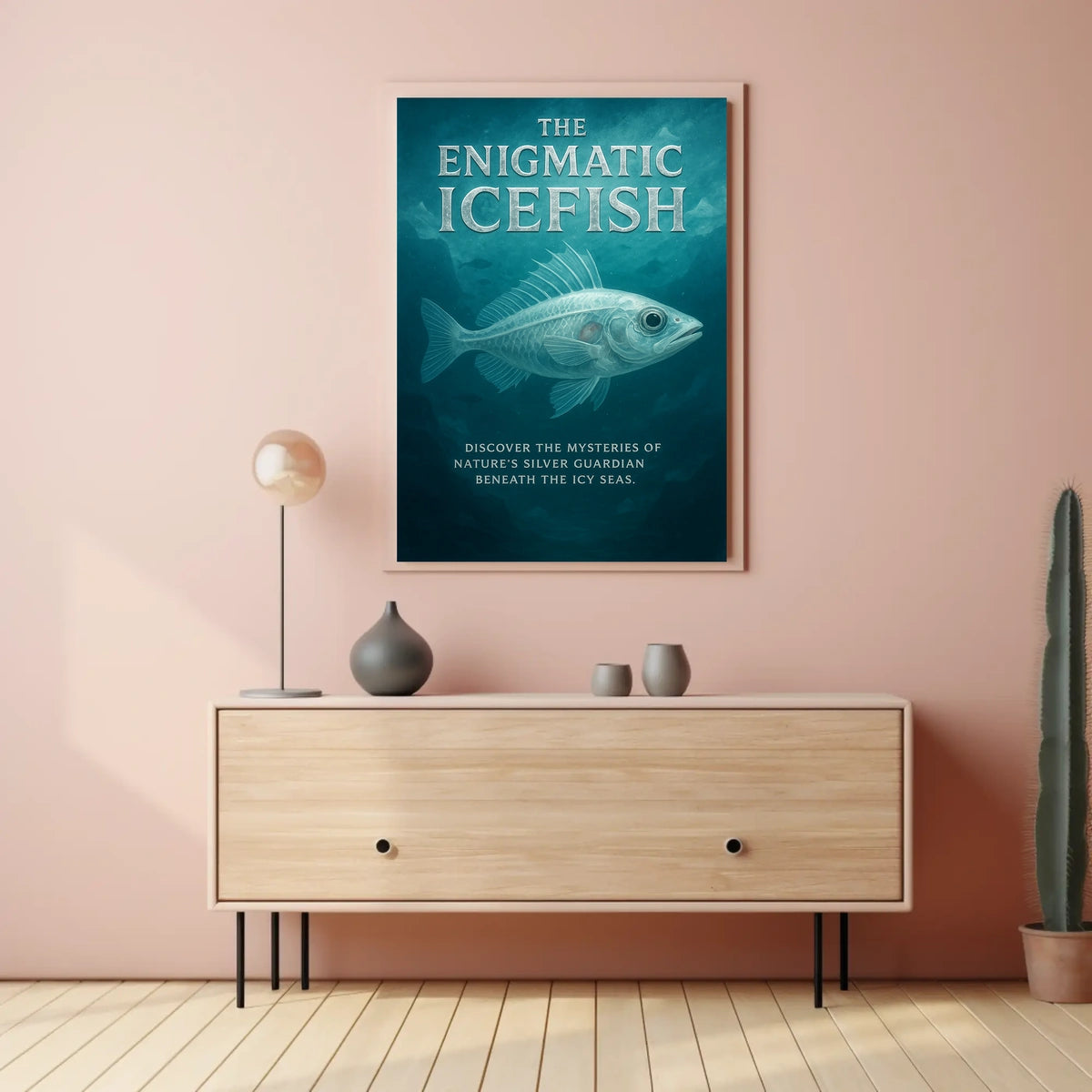 The Enigmatic Icefish Poster