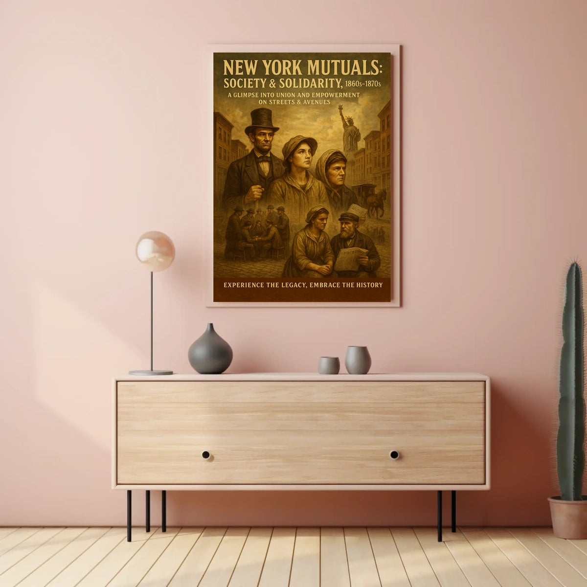 New York Mutuals Society Solidarity Poster