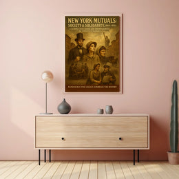 New York Mutuals Society Solidarity Poster
