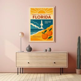 Florida The Sunshine State Poster