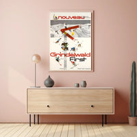 Grindelwald First Ski Resort Poster