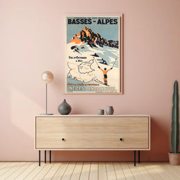 Discover The Basses-Alpes Poster