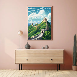 The Great Wall Of China Majestic Poster
