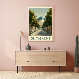 Shymkent Architectural Splendor Poster