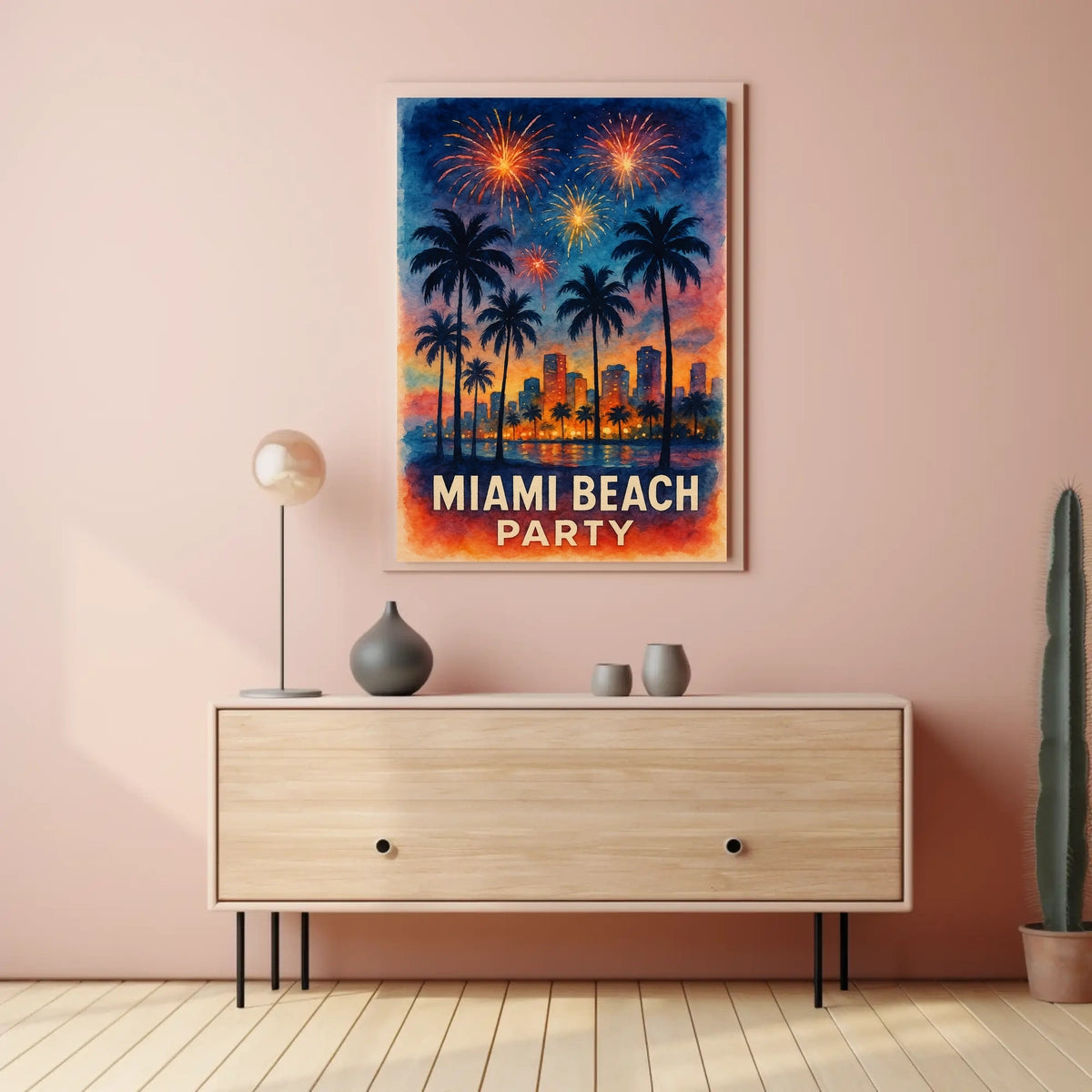 Miami Beach Celebration Poster