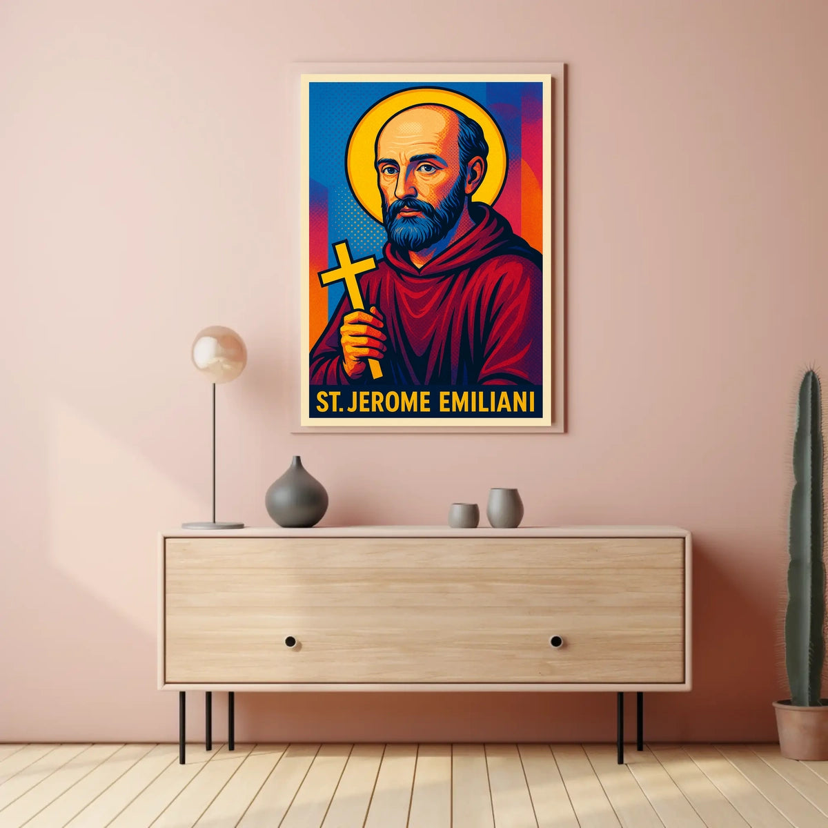 St. Jerome Emiliani Poster