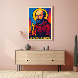 St. Jerome Emiliani Poster