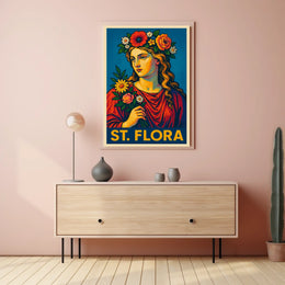 St. Flora Poster