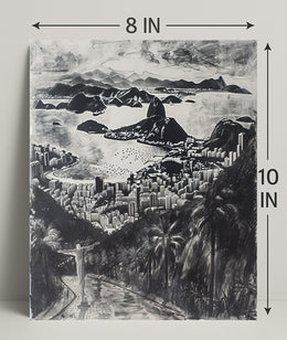 Rio De Janeiro Panorama Poster