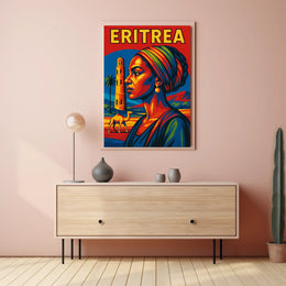 Eritrea A Vibrant Tribute Poster