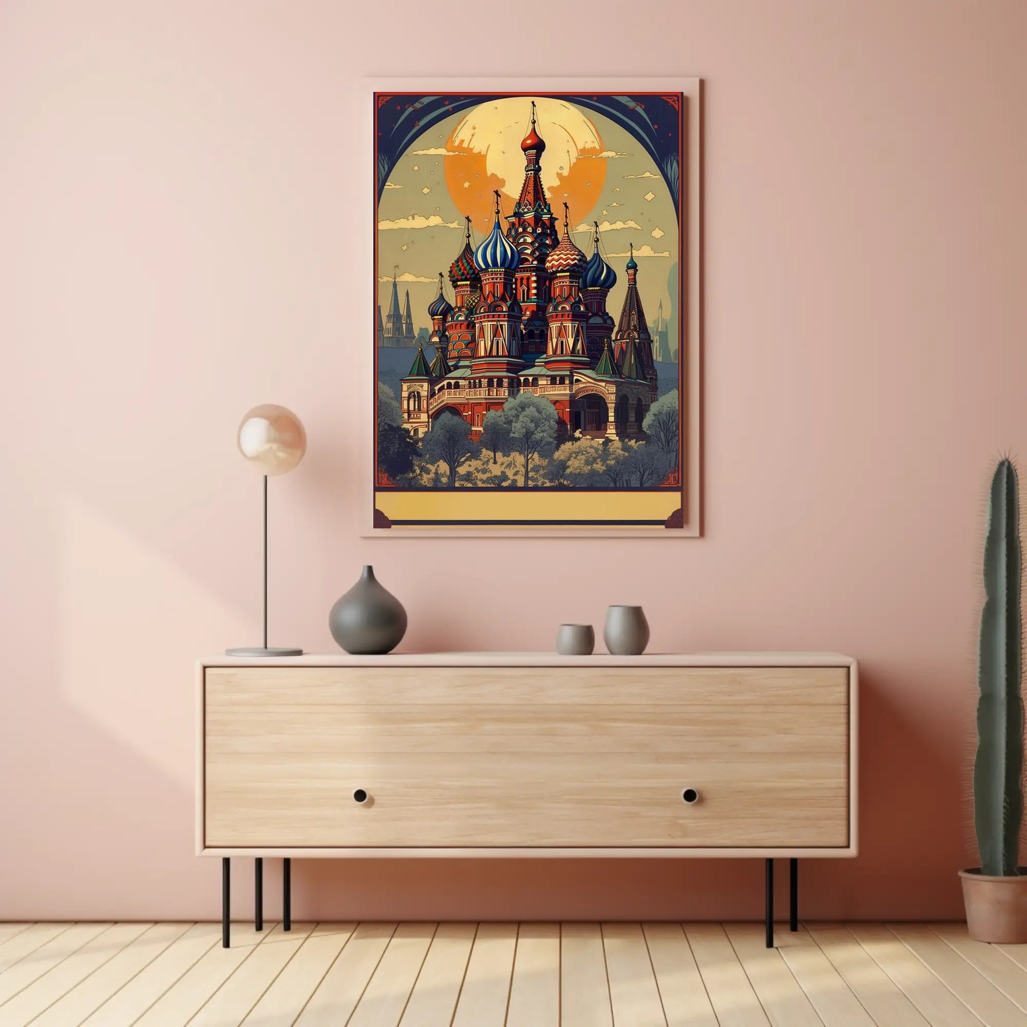 Enchanted Cathedral at Dusk Poster