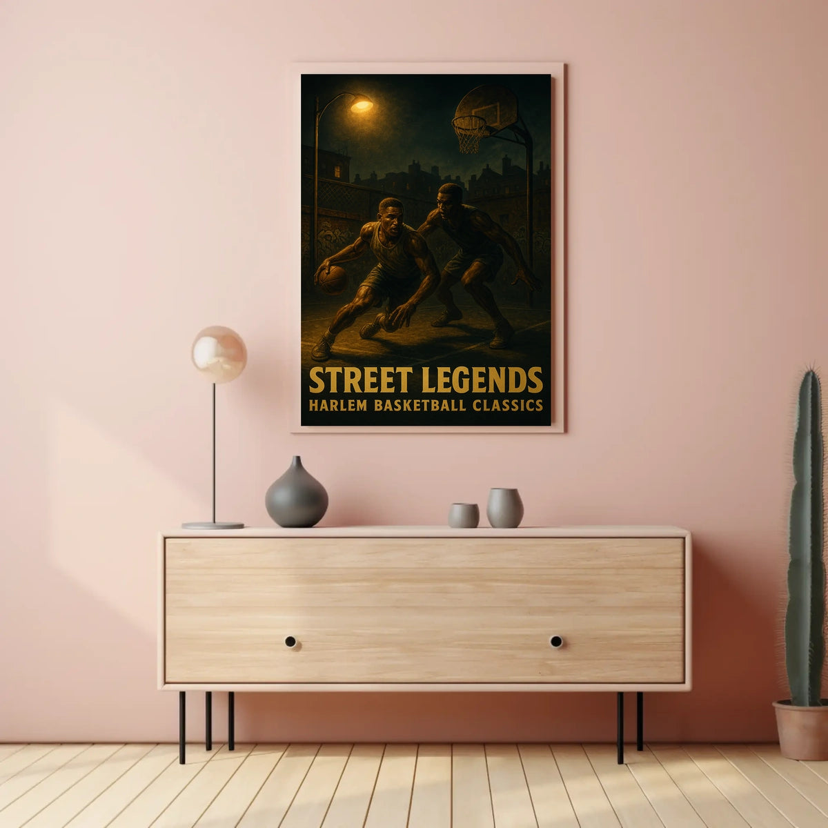 Street Legends Harlem Basketball Classics Poster