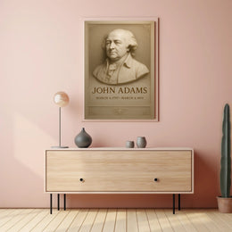 John Adams Commemorative Poster