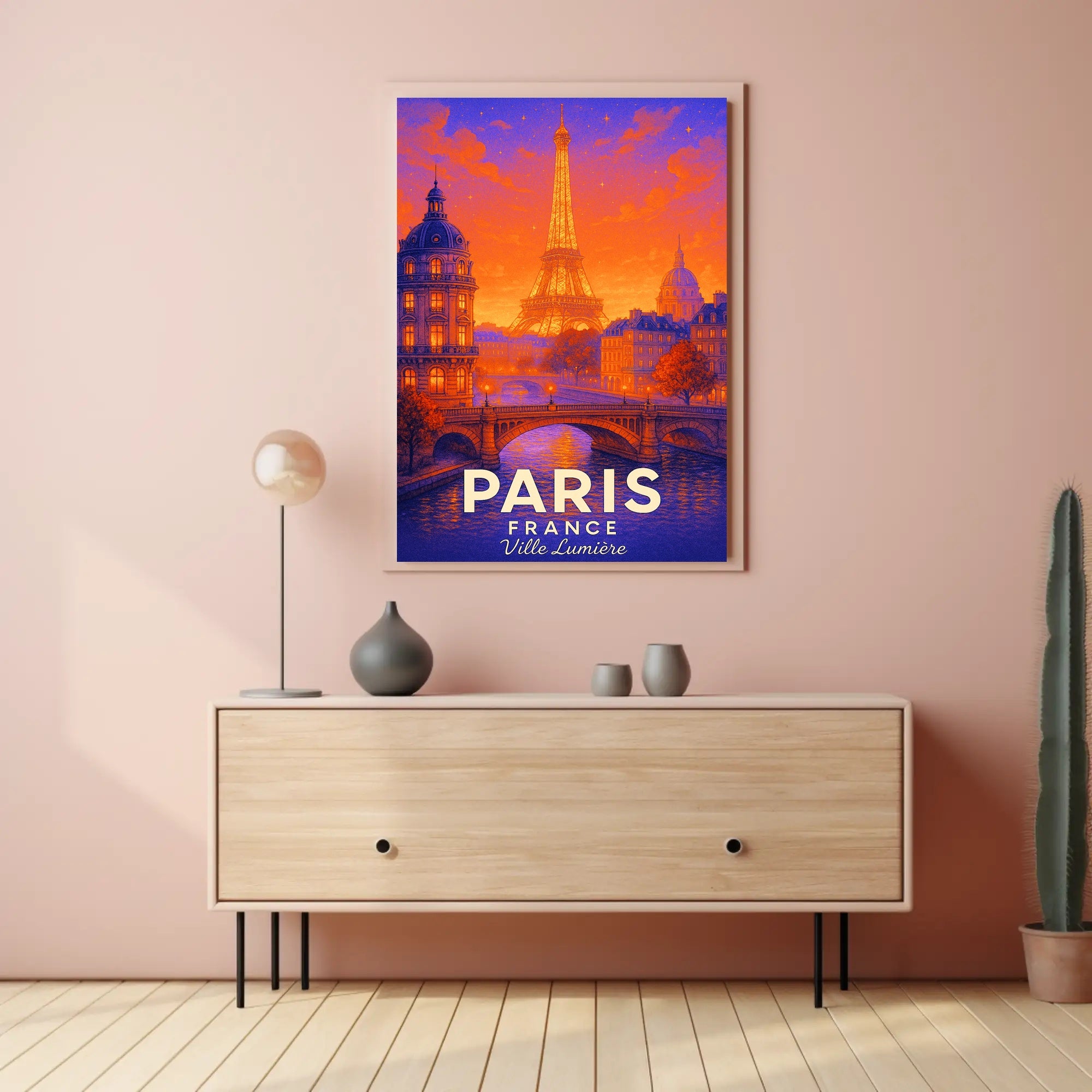Paris - Ville Lumière Poster PosterGoat