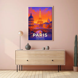 Paris - Ville Lumière Poster PosterGoat
