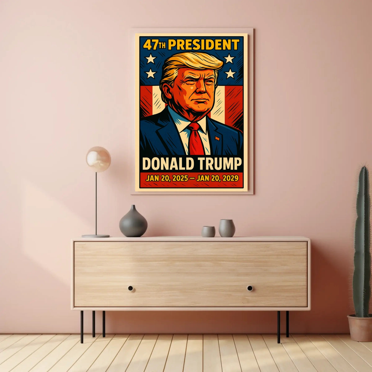 Donald Trump 47th Presidency Political or Propaganda Poster
