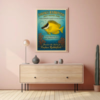 Discover the Charm of Foxface Rabbitfish Poster