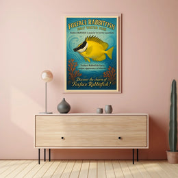 Discover the Charm of Foxface Rabbitfish Poster