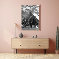 Abraham Lincoln Contemplative Oil Painting Poster Art PosterGoat
