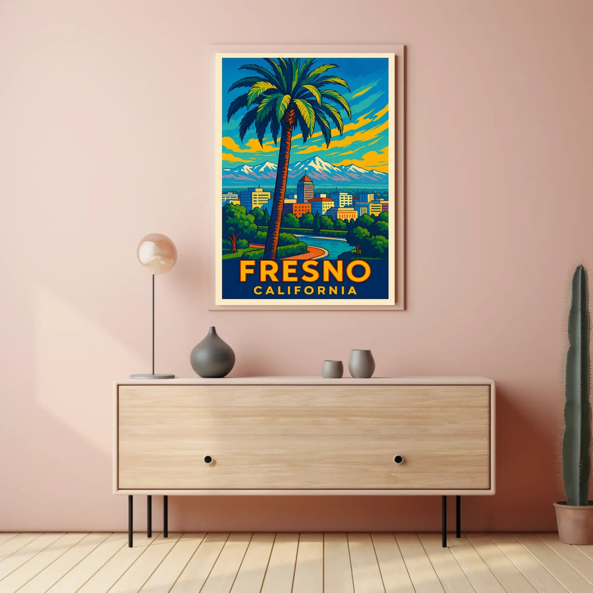Fresno, California Poster