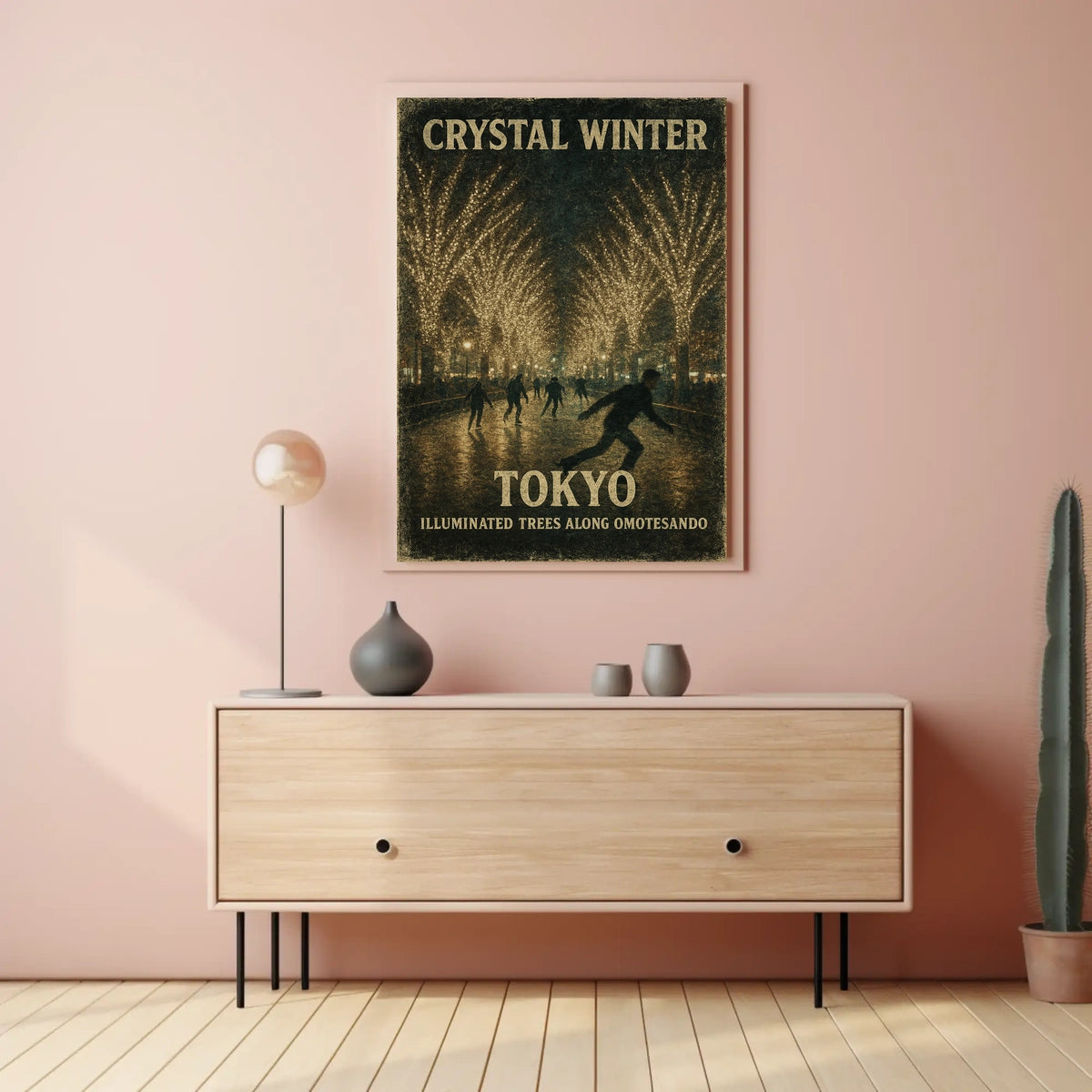 Crystal Winter In Tokyo Poster