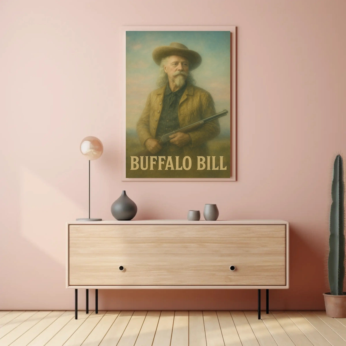 "Buffalo Bill Western Attire Cultural or Heritage Poster"