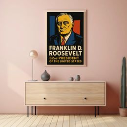 Franklin D. Roosevelt 32Nd President Poster
