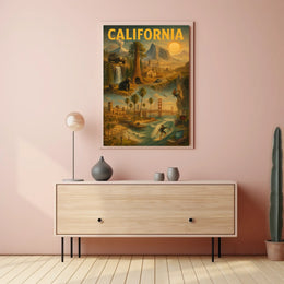 California Dreamscape Poster