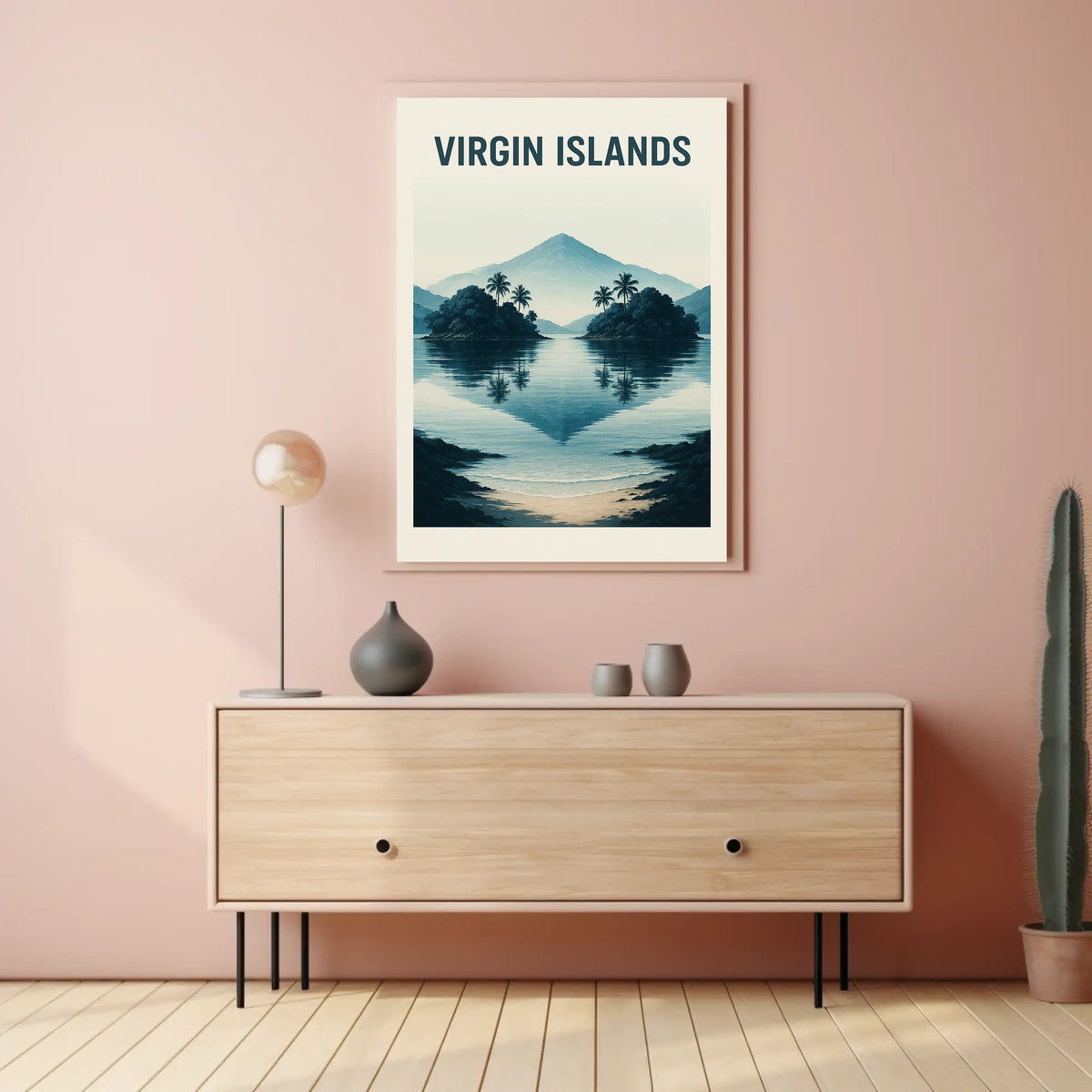 Tranquil Virgin Islands Poster