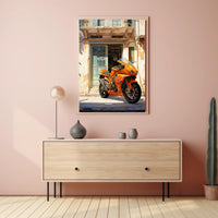 The Vibrant Ride Poster PosterGoat