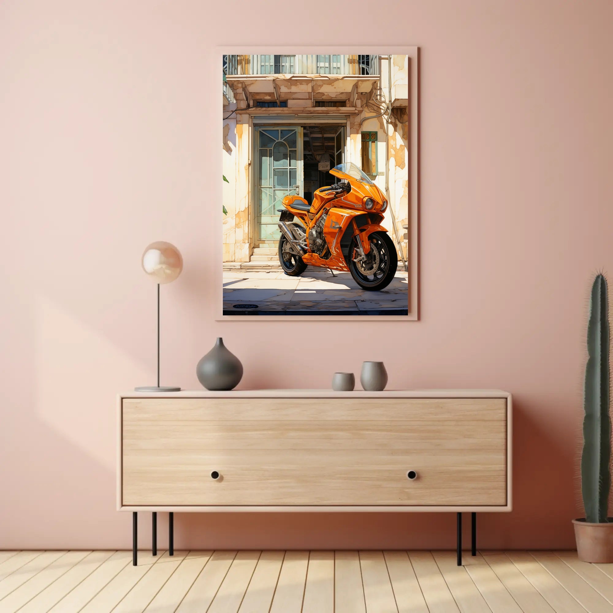 The Vibrant Ride Poster PosterGoat