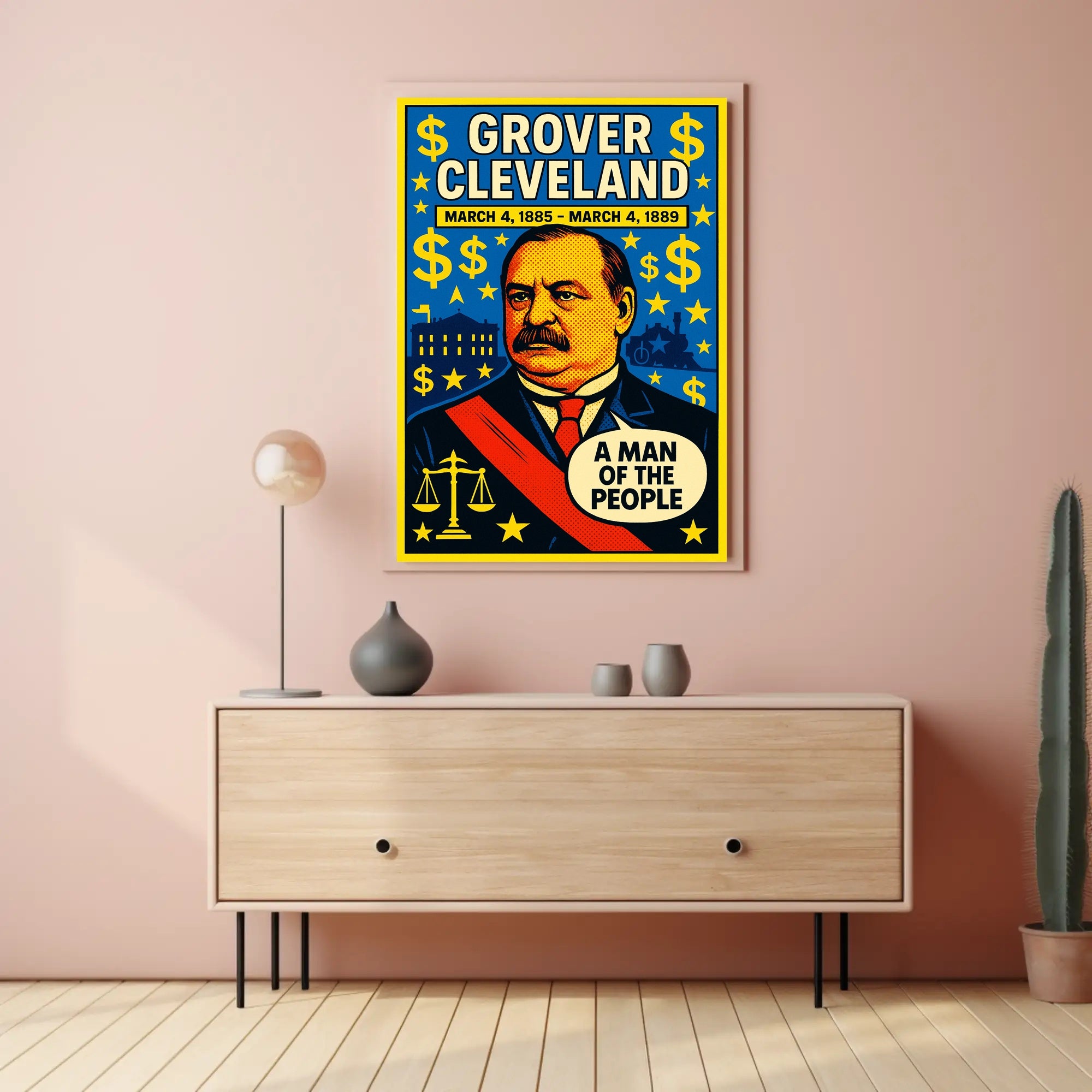 Grover Cleveland Poster