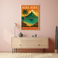 Bora Bora French Polynesia Poster