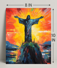 Radiant Embrace Poster