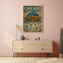 Chicago The Heart Of Winter Poster