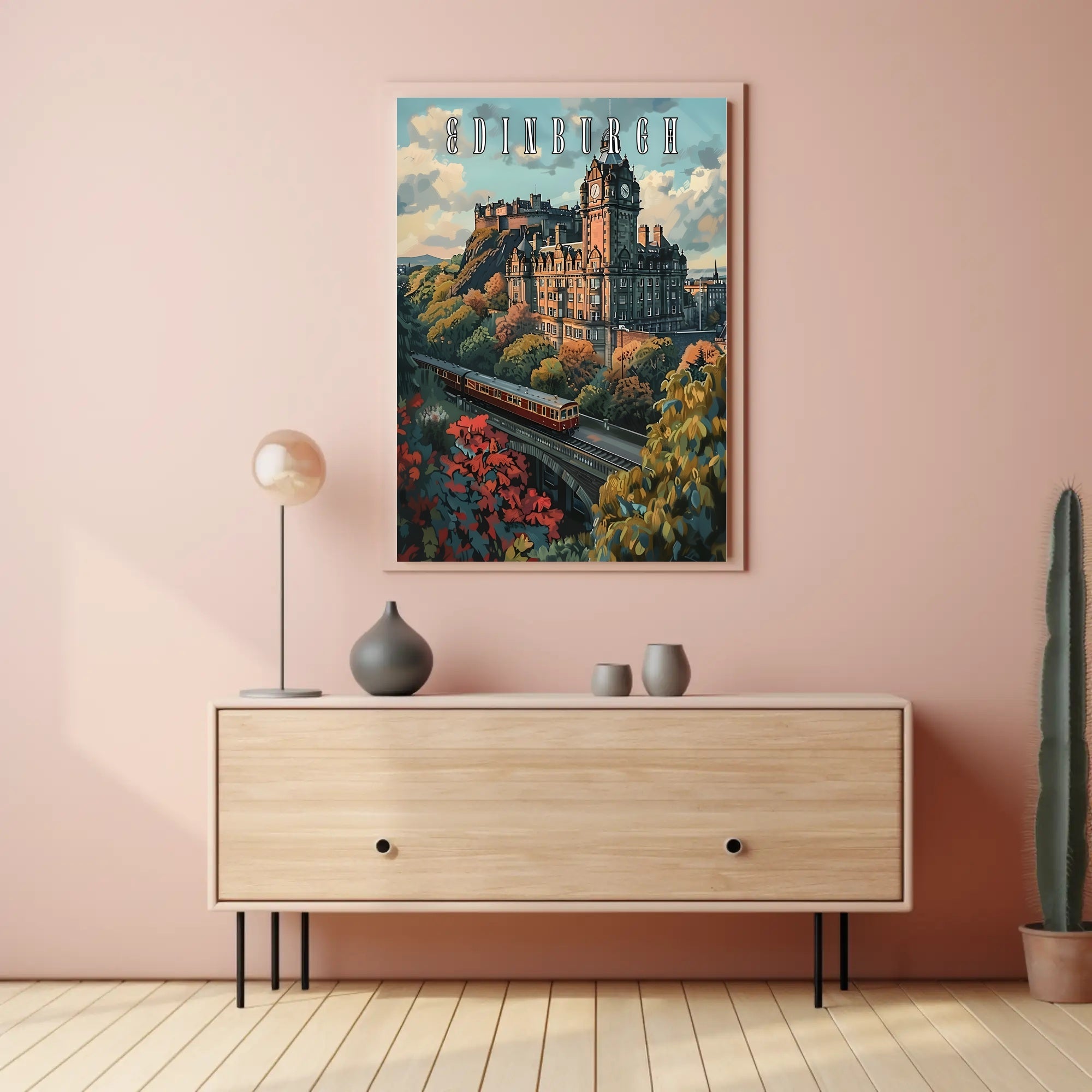 Scenic Edinburgh Poster